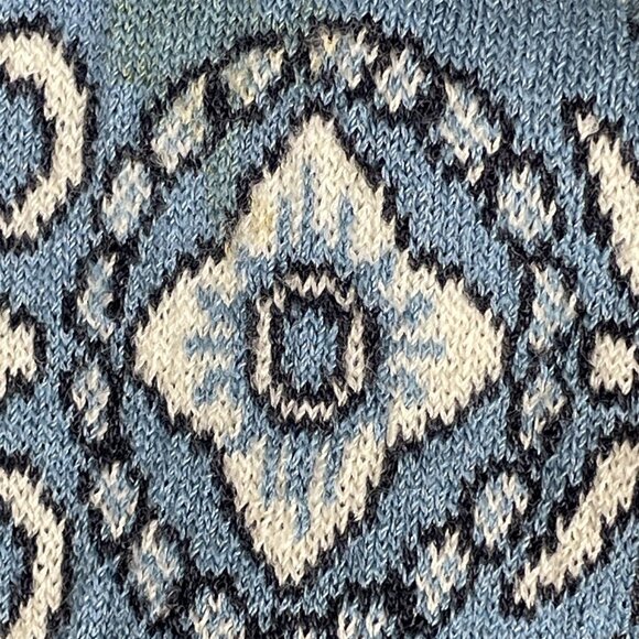 St John Sport Marie Gray Cardigan Womens Size Medium Fringe Knit‎ Wool - Picture 8 of 15